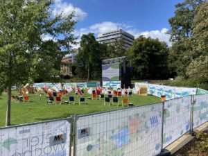 Kieler Woche 2020 Schloßgarten Konzert- und Kinofläche