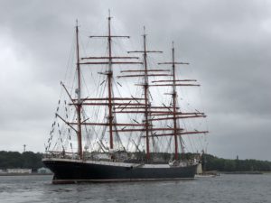 SEDOV Segelschiff in der Kieler Förde