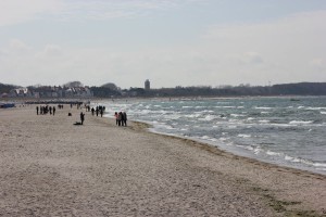 Warnemünde Strand an der Ostsee